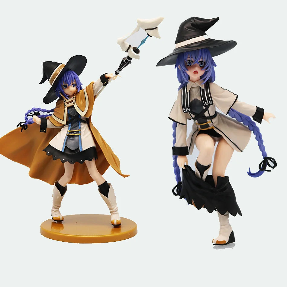 The 20cm/25cm Magician Roxy Migurdia flower Action Figure Mushoku Tensei:Jobless Reincarnation Anime Figure PVC