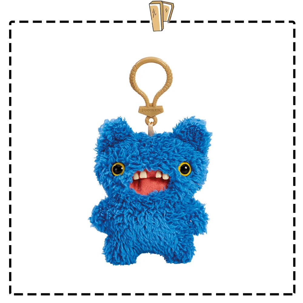 Fuggler Funny Ugly Monster Original Plush Doll Teeth Monster Pendant Keychain Stuffed Cartoon 9.5-14CM Peluche Toy Gift