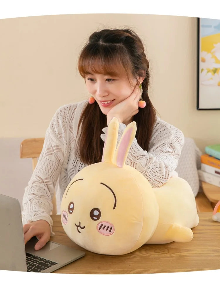 30cm Miniso Chiikawa Plush Pillow Hachiware Usagi Cute Girl Plush Doll Anime Pillow Room Decoration Doll Kawaii Appease Toys