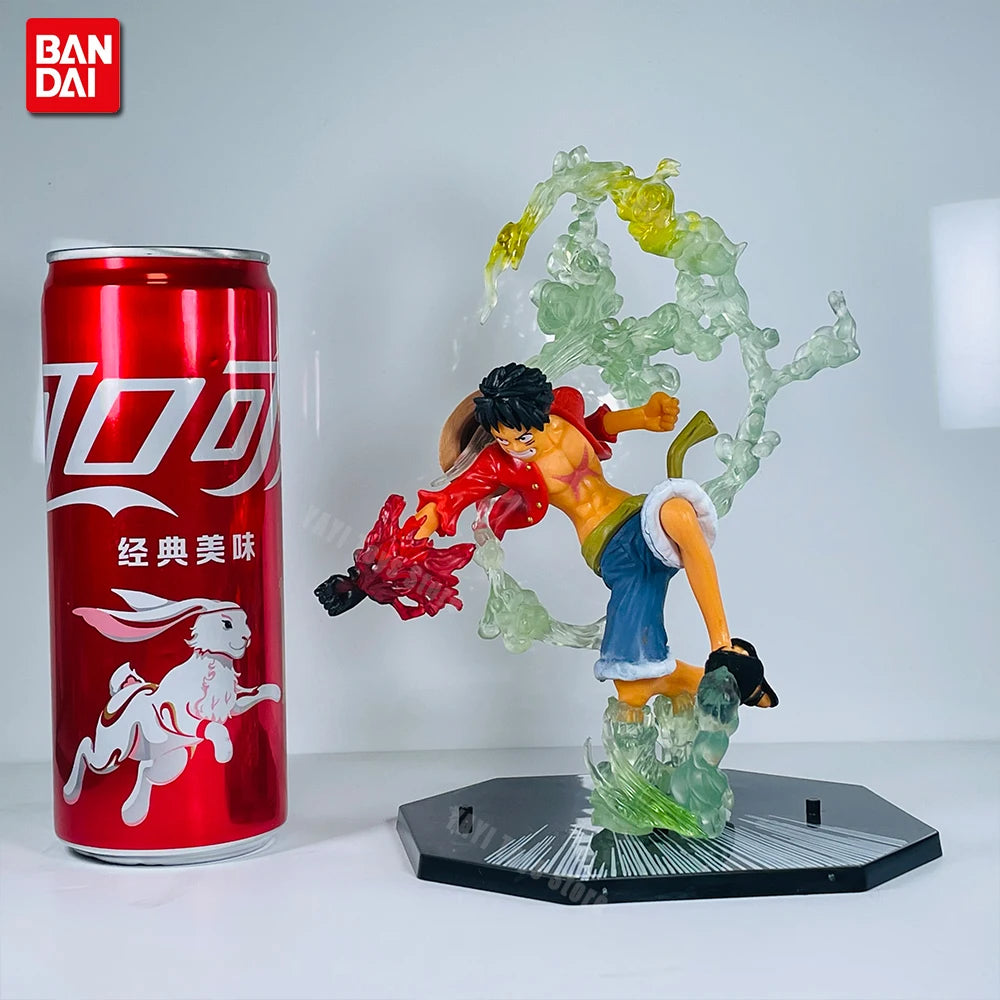 One Piece Anime Figure Fire Fist Luffy Ace Sanji Battle Model Dolls PVC sabo Action Figurine Zoro Ghost Three-Knife Toys