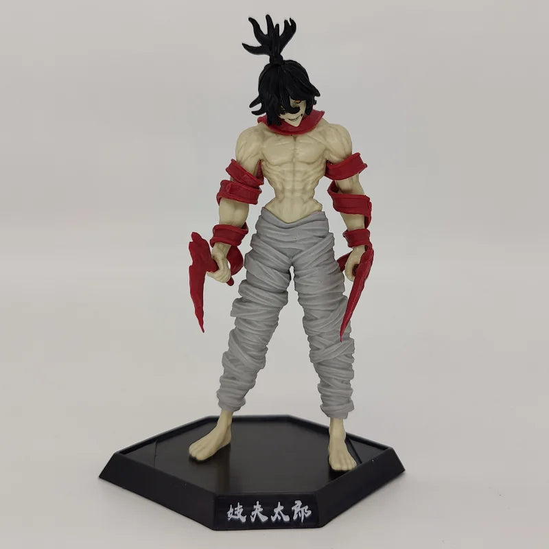 15CM Demon Slayer Anime Figures Gyutaro Ume Gk Figurine Pvc Manga Statue Model Doll Collectible Room Decoration Gifts