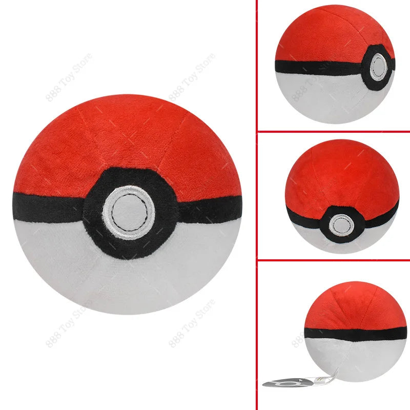 Pokemon Plush Toy Anime Garchomp Exeggutor Zapdos Cubone Ninetales Lucario Butterfree Mimikyu Poke Ball Stuffed Peluche Boy Gift