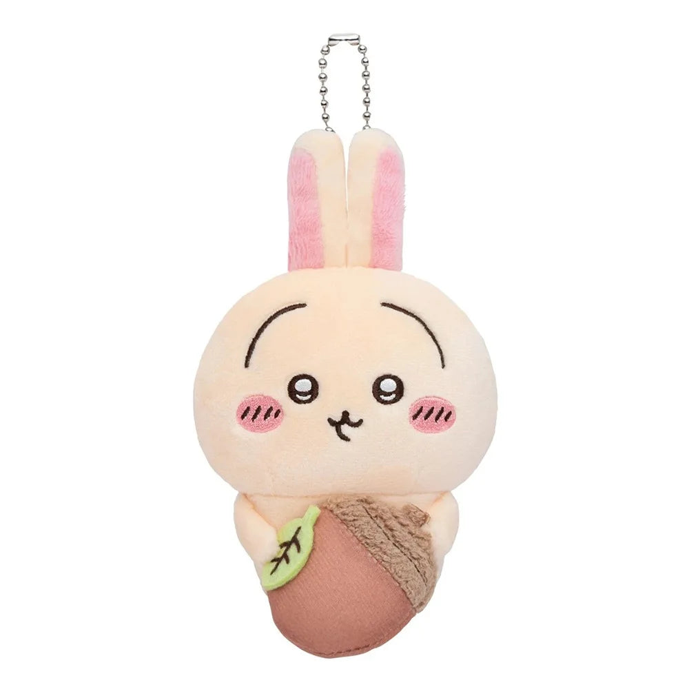 11CM Kawaii Chikawas Hachiware Usagi Plush Keychain Pendant Soft Stuffed Cute Cartoon Plush Doll Toy Bag Pendant Gift