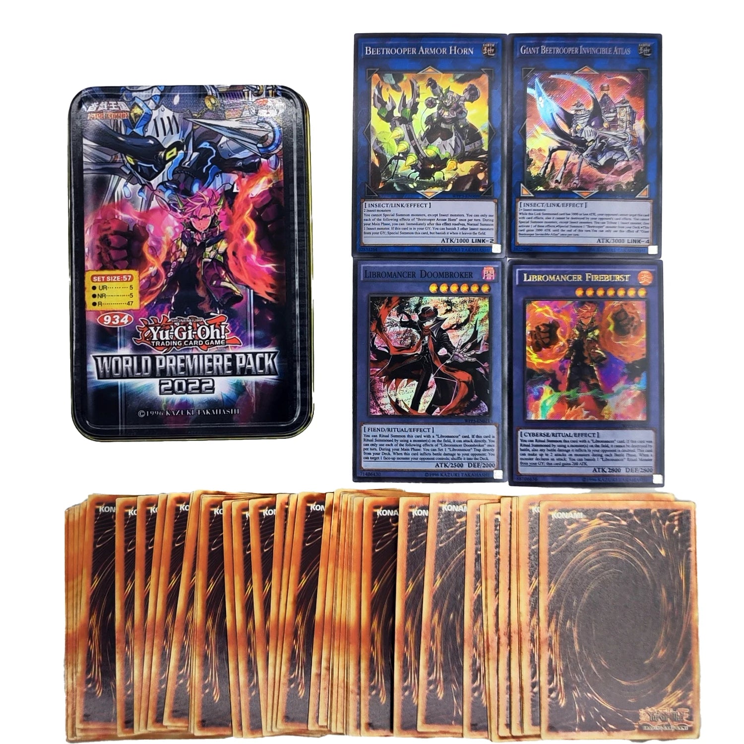 Yu Gi Oh Cards EGYPTIAN GOD PACK Card Deck English TCG Holographic Golden White Dragon Duel Game Collection Card with Tin Box