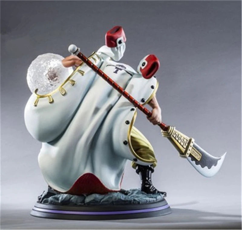 Anime One Piece Whitebeard Pirates Edward Newgate Battle Ver. GK PVC Action Figure Statue Collectible Model Kids Toys Doll Gifts