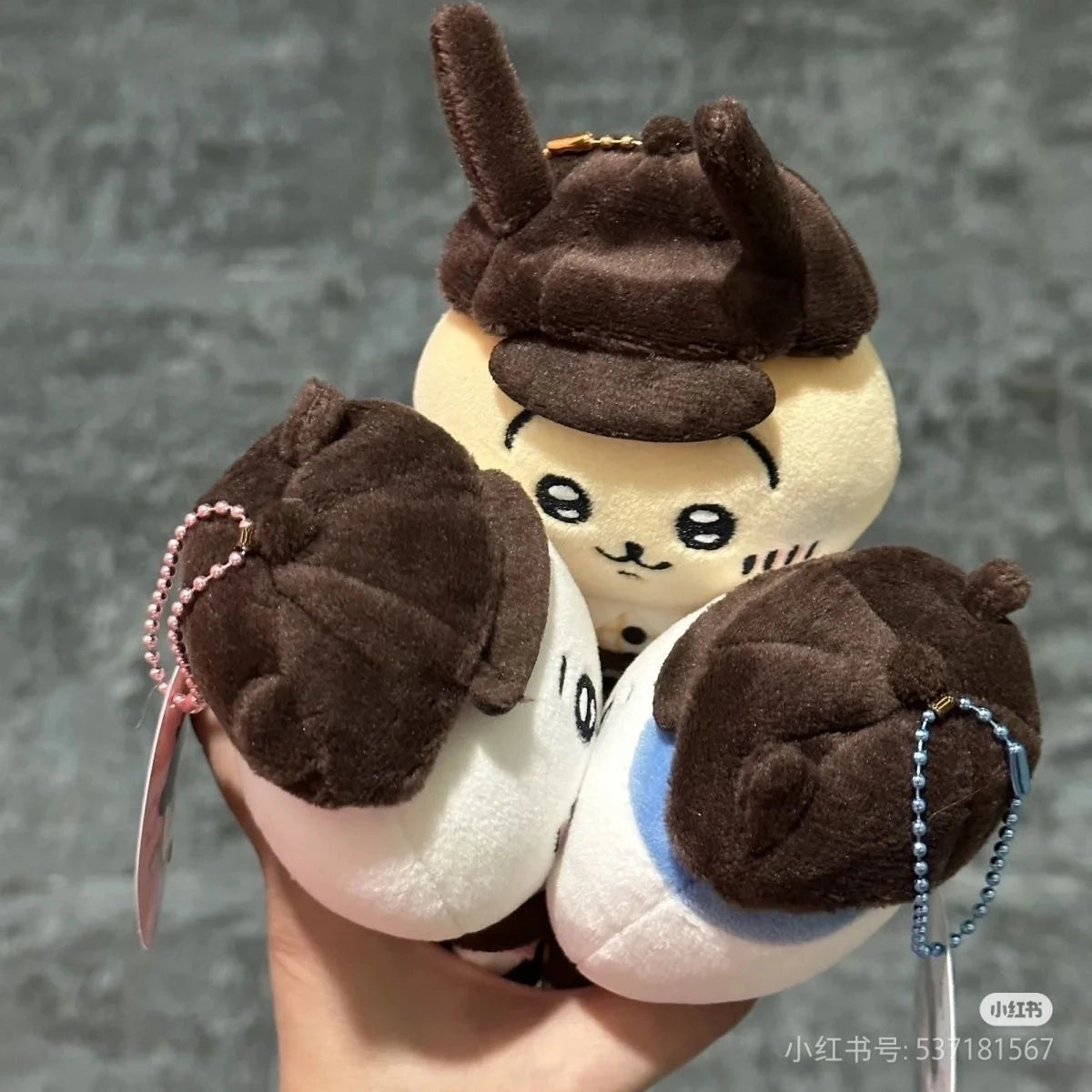 Hot Chiikawa Character Peripherals Coffee Series Plush Pendant Hachiware Usagi Kawaii Keychain Bag Decoration Cute Gifts