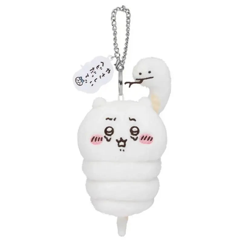 11CM Kawaii Chikawas Hachiware Usagi Plush Keychain Pendant Soft Stuffed Cute Cartoon Plush Doll Toy Bag Pendant Gift