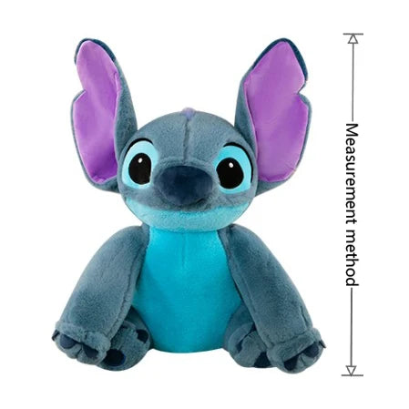 Disney Kawaii Stitch Angel Stuffed Plush Toy Doll Anime Cartoon Figure Soft Animals Pillow Room Decor Peluche Children Gift