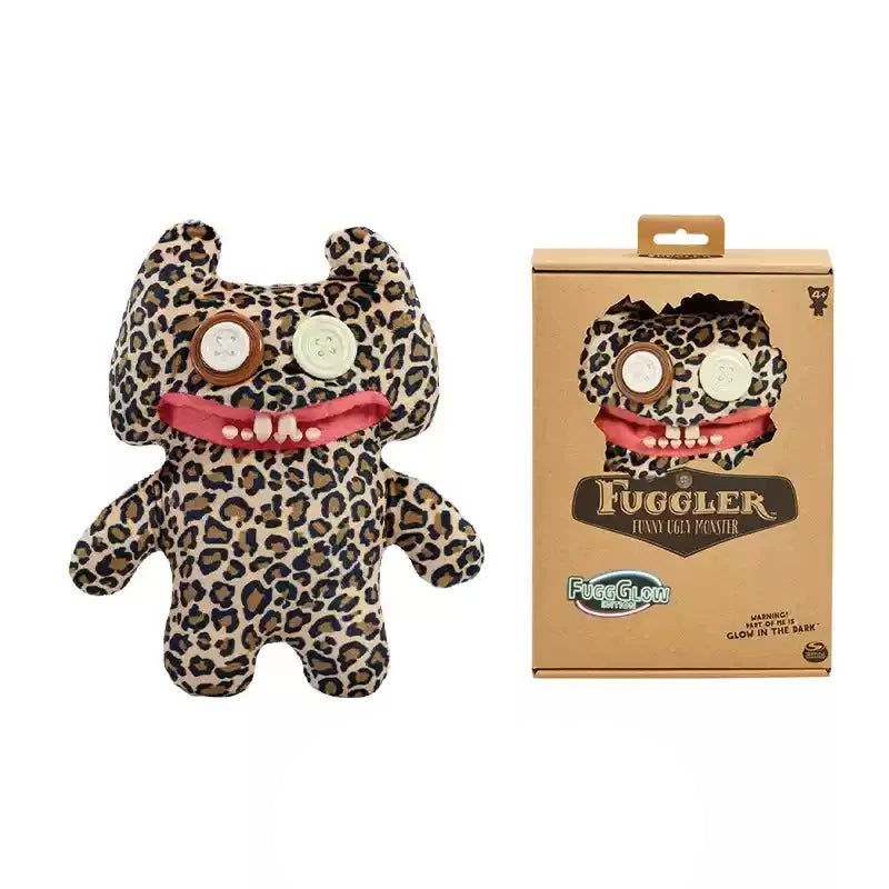 Fuggler Big Teeth Monster Pendant Keya Funny Ugly Big Tooth Monster Toy Bag Plush Keychain Pendant Doll Holiday Gifts