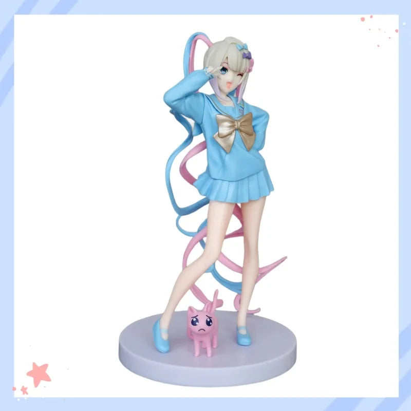 Needy Girl Overdose Anime Figure Pop Up Parade KAngel Action Figures Virtual Uploader PVC Collection Model Ornaments Toys