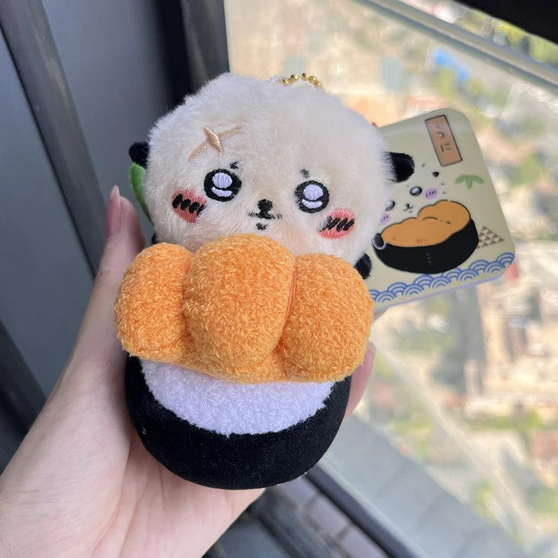 Cute Otter Lion Collection Chiikawa Magic Panda Angel Restaurant Rakko Kawaii Children's Gift Plush Backpack Keys, Pendant