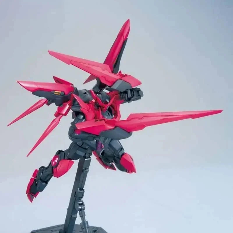 1/144 Hgbf Gn-001 Exia Dark Matter Anime Action Figure Assembly Model Robot Model Kits Toy Exquisite Collectible Models Boy Gift