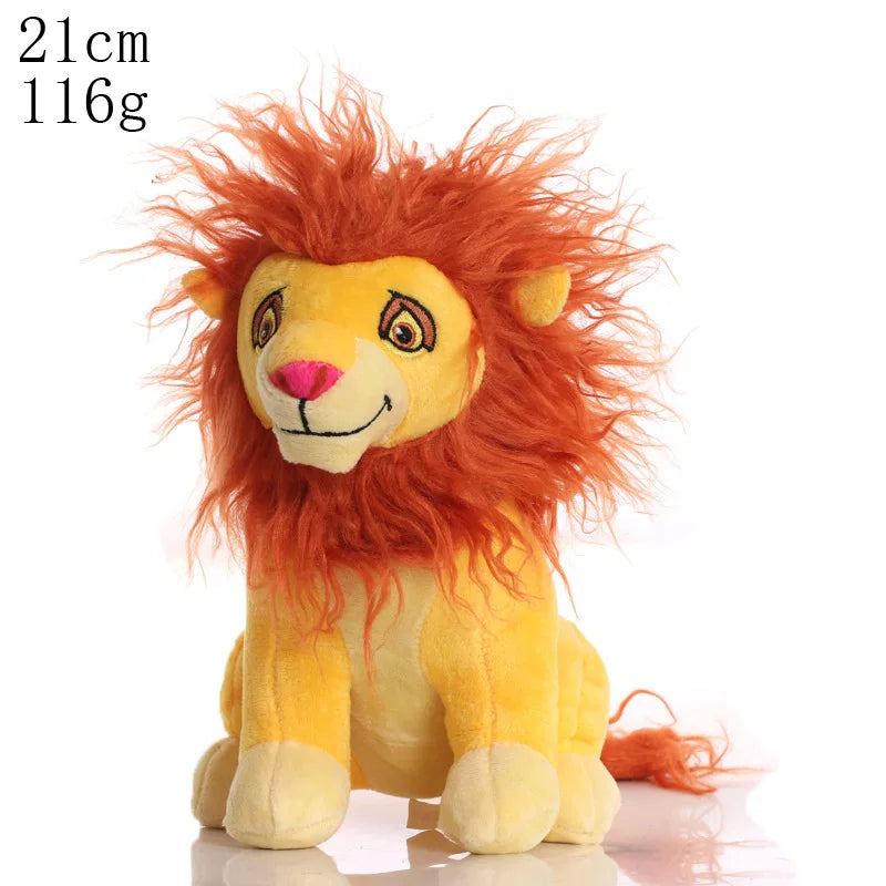 12CM 21CM The Lion King Plush Toys Cartoon Simba Nala Soft Stuffed Animals Dolls Anime Plushine Keychain Kids Festival Gift