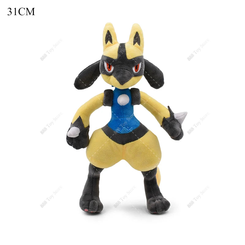 Pokemon Plush Toy Anime Garchomp Exeggutor Zapdos Cubone Ninetales Lucario Butterfree Mimikyu Poke Ball Stuffed Peluche Boy Gift