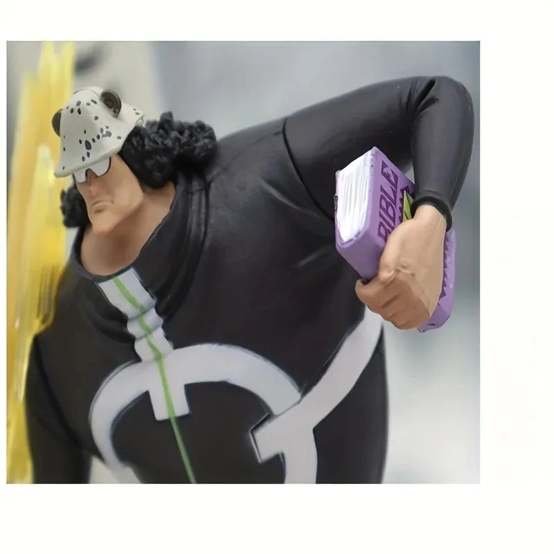 Bandai 10CM One Piece Anime Figure Luffy Tyrant Bear Anime Statue Action Figure Pvc Model Doll Collection Toy Gift Kids