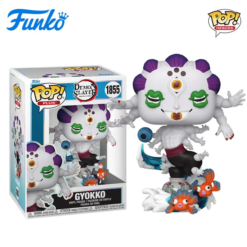 HOT FUNKO POP Original Anime Cartoon Demon Slayer Blade courtesan Taro Jade Pot Toys Figures Collection Model Toy birthday Gifts
