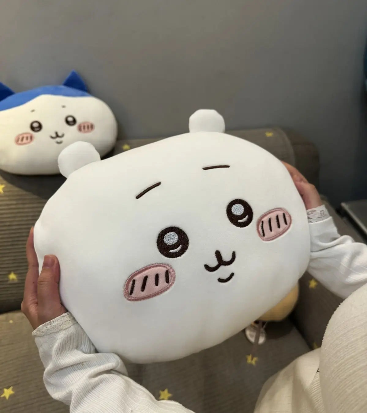 Chiikawa Car Seat Neck Pillow Waist Pillow Plush Cute Car Decoration Cartoon Cute Object Usagi Car Decoration Accessories Gift