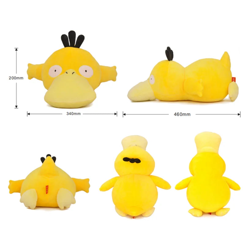 Pokemon Plush Stuffed Doll Psyduck Pillow Cute Cartoon Plush Toy Kawaii Doll Kids Birthday Gifts