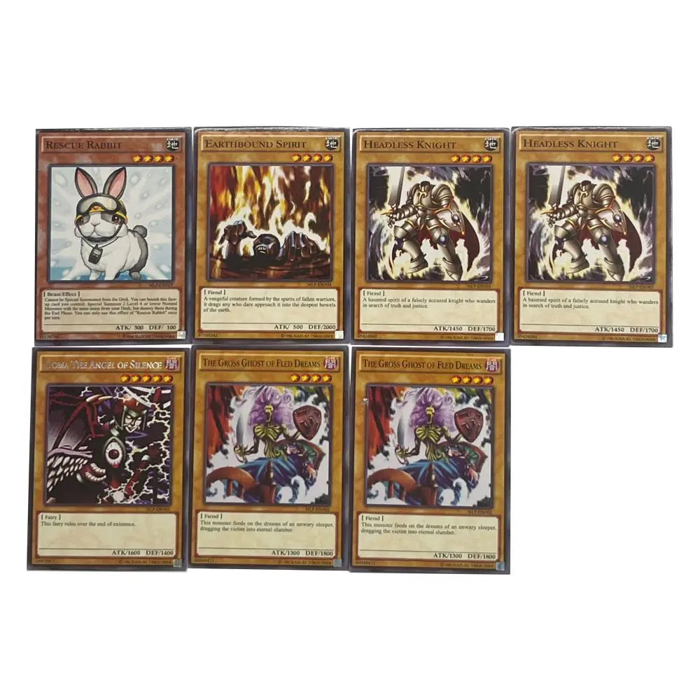 Yu-Gi-Oh Deck 652 RYO BAKURA PACK English Holographic Golden White Dragon Duel Game Collection Card with Tin Box