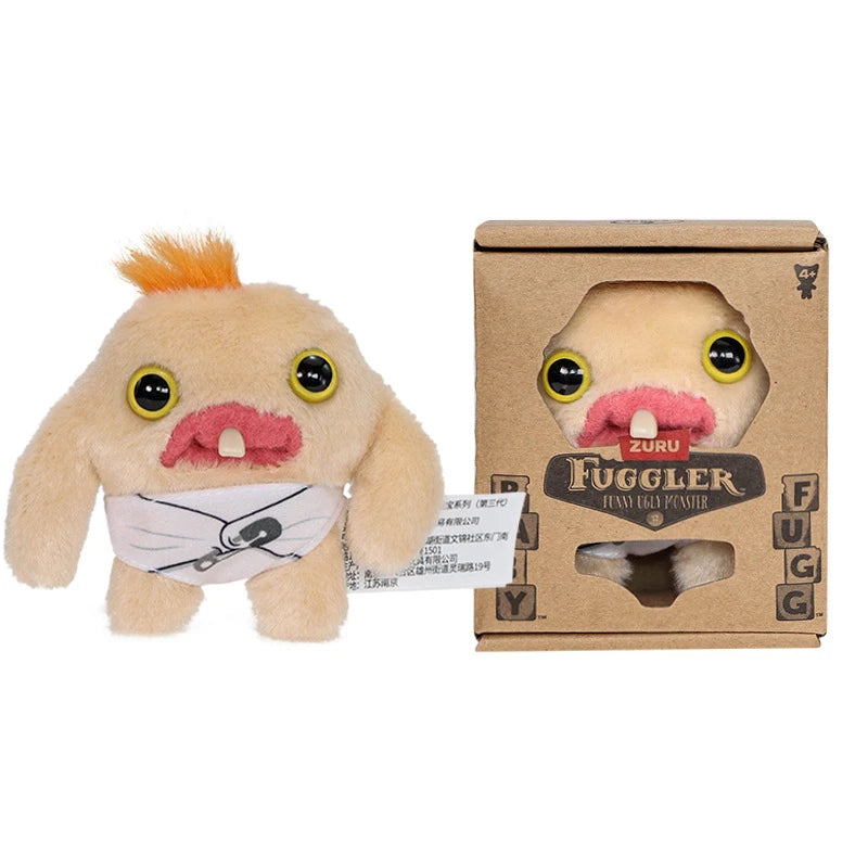 Fuggler Plush Toys Cute Funny Ugly Monster Baby Fugguler Series Rabbit Stuffed Animals Peluche Dolls Birthday Gifts KId
