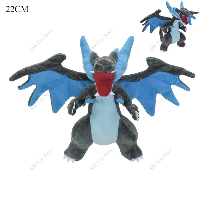 Pokemon Plush Toy Anime Garchomp Exeggutor Zapdos Cubone Ninetales Lucario Butterfree Mimikyu Poke Ball Stuffed Peluche Boy Gift