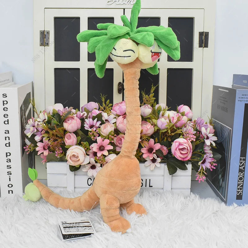 Pokemon Plush Toy Anime Garchomp Exeggutor Zapdos Cubone Ninetales Lucario Butterfree Mimikyu Poke Ball Stuffed Peluche Boy Gift