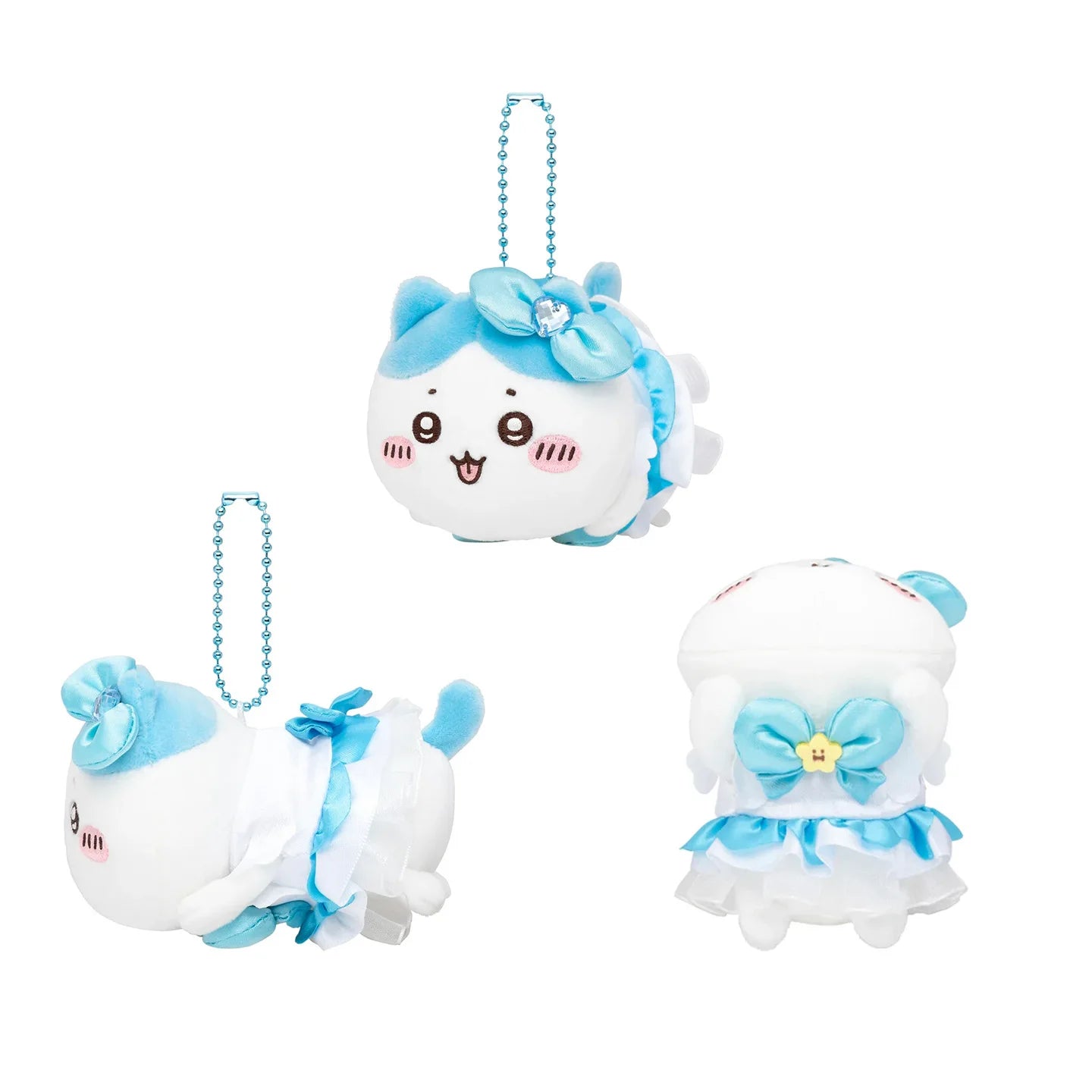 Cute Self-deprecating Bear Magic Girl Palm Position Series Plush Doll Pendant 2025 Popular Cartoon Doll Bag Hanging Keychain