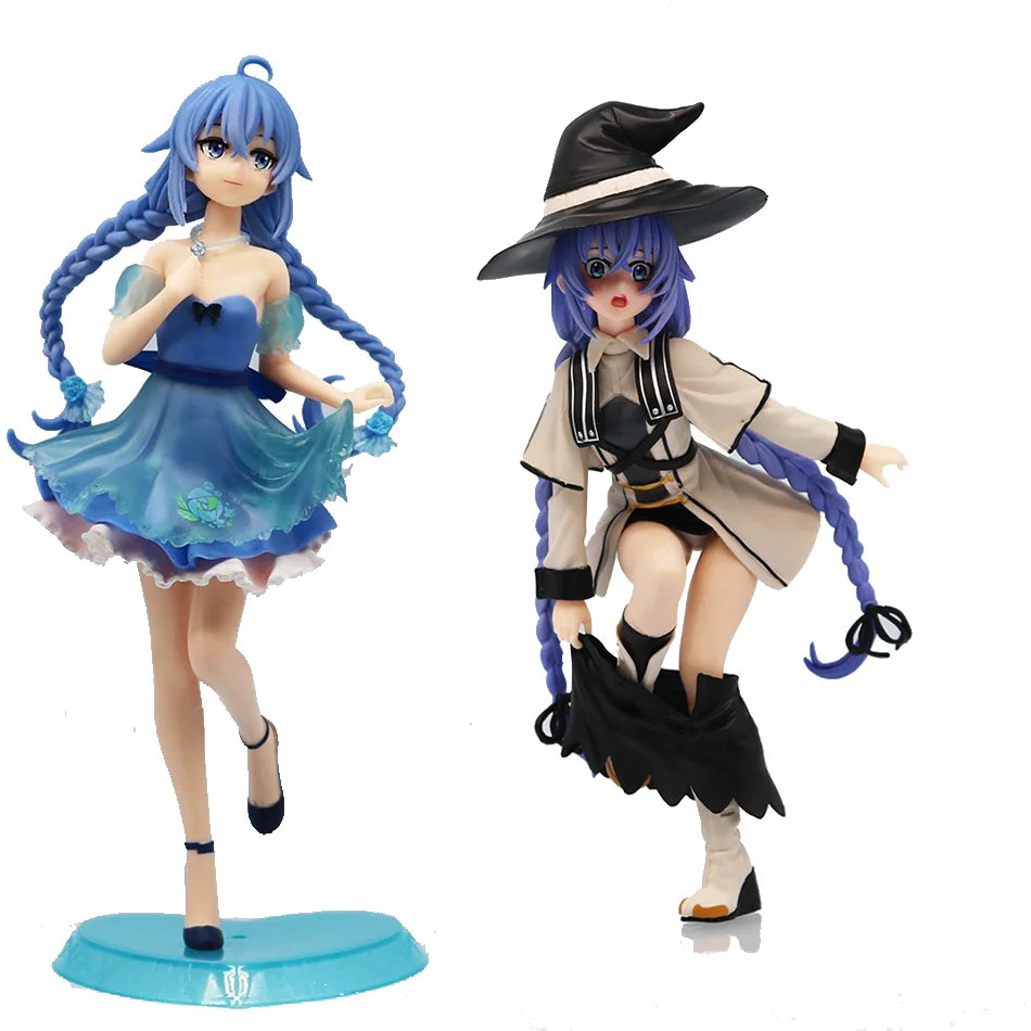 The 20cm/25cm Magician Roxy Migurdia flower Action Figure Mushoku Tensei:Jobless Reincarnation Anime Figure PVC