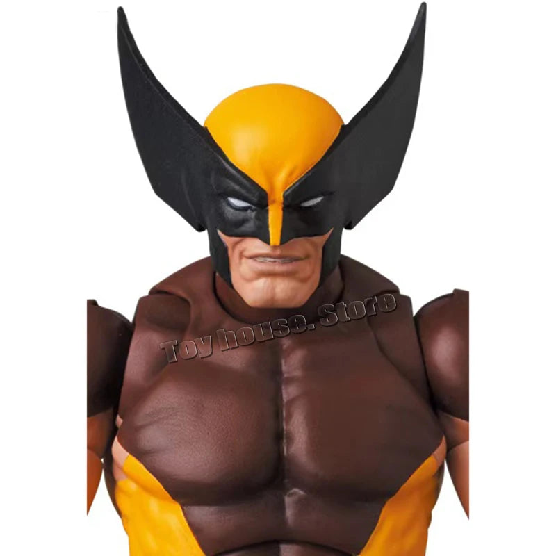 In-Stock Ct Toys Wolverine Mafex 138 Figure Brown Comic X-Men Action Figure Shf Anime Figurine Ko Model Kid Toy Christmas Gift