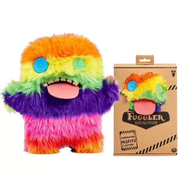 Fuggler Big Teeth Monster Pendant Keya Funny Ugly Big Tooth Monster Toy Bag Plush Keychain Pendant Doll Holiday Gifts