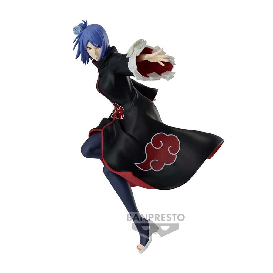 Anime Naruto Shippuden Vibration Stars Konan PVC Action Figures 160mm Bandai Figurine Collection Model Toys
