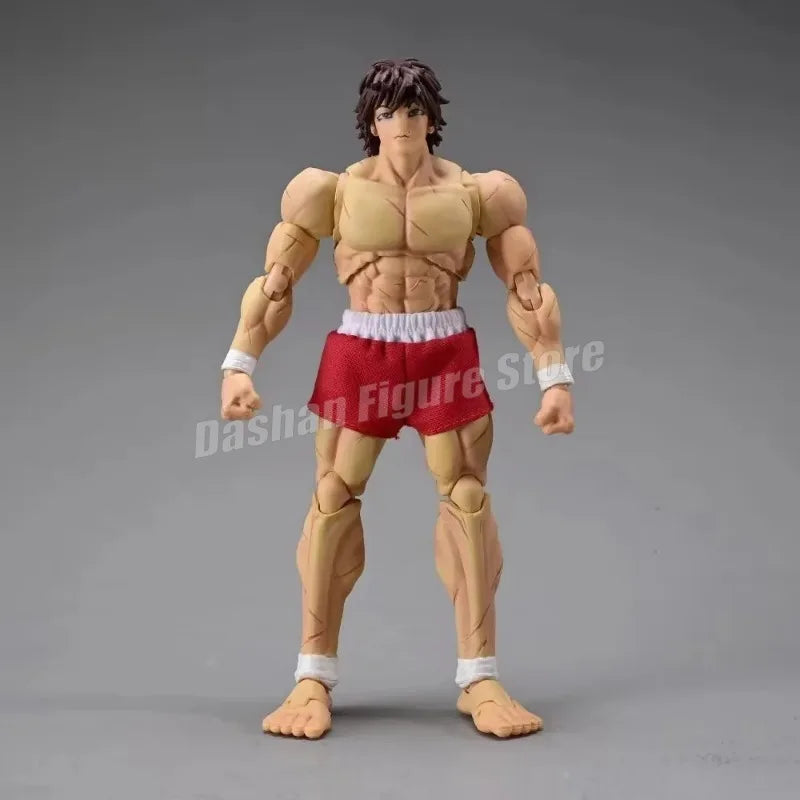 17cm Ko St Storm Toys Baki Hanma Action Figure Fighting Anime BAKl Kibk Son Of Ogre Figurine Collectible Model Dolls Toy Gifts