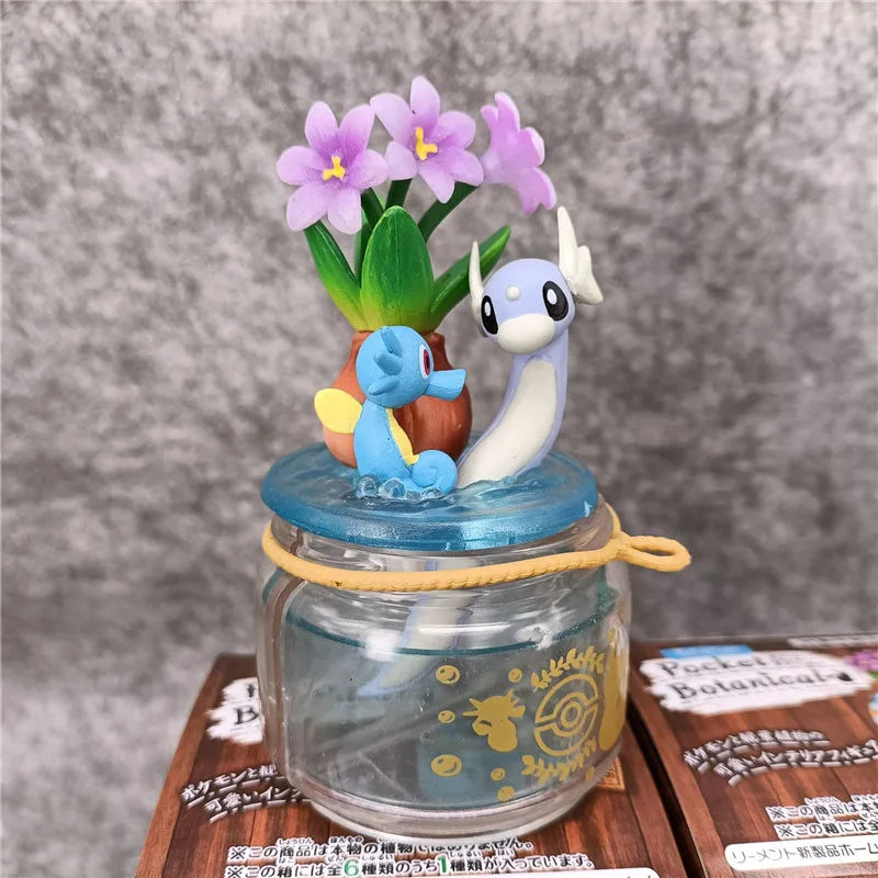 Pokemon Figure Kawaii Succulent Plant Miniature Model Mystery Box Cute Anime Figurine Dolls Prop Gift