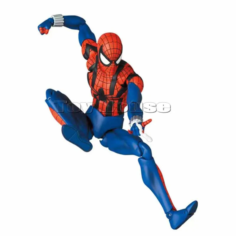 In Stock Ct Toys Spiderman Mafex 143 Ben Reilly Comic Ver The Amazing Spider-Man 001 Anime Action Figure Figurine Toys Kids Gift