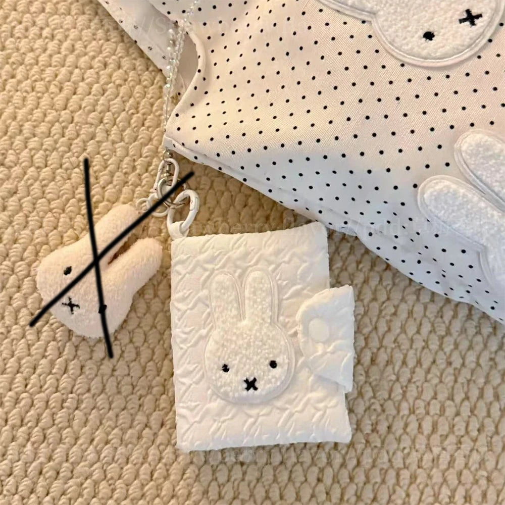 Kawaii Miffy Student ID Bag Portable Change Storage Bag Gift