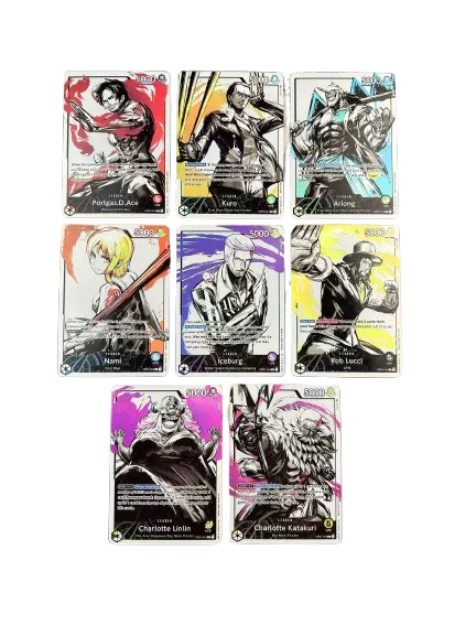 ONE PIECE English Version Rebecca Donquixote Doflamingo DIY Homemade Xtreme Collection Card Christmas Birthday Gift Game Toys