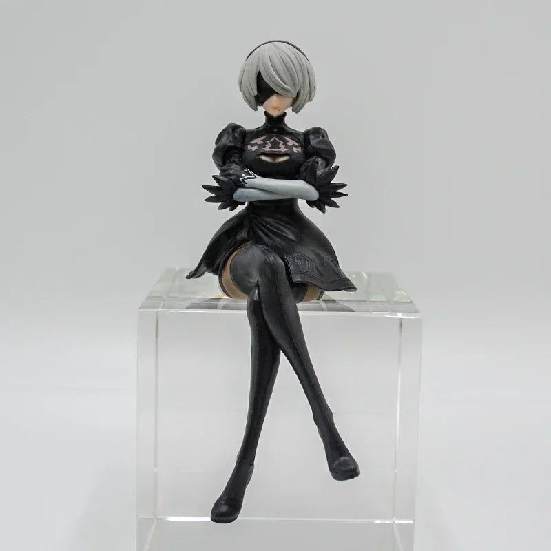 18cm NieR:Automata Ver1.1a YoRHa No.2 Type B Anime Girl Figure NieR Automata YoRHa No.9 Type 9S/2B Action Figure Model Doll Toys