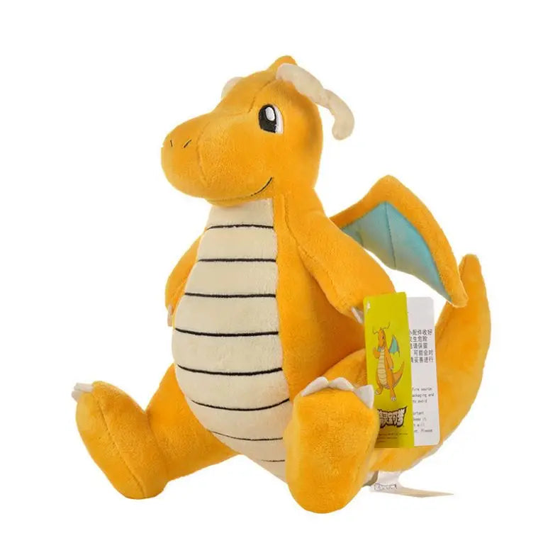 Pokemon Kawaii Dragonite Stuffed Toys Cartoon&Cute Fast Dragon Plush Dolls Throw Pillow Birthday Gift For Kids Friends Boys