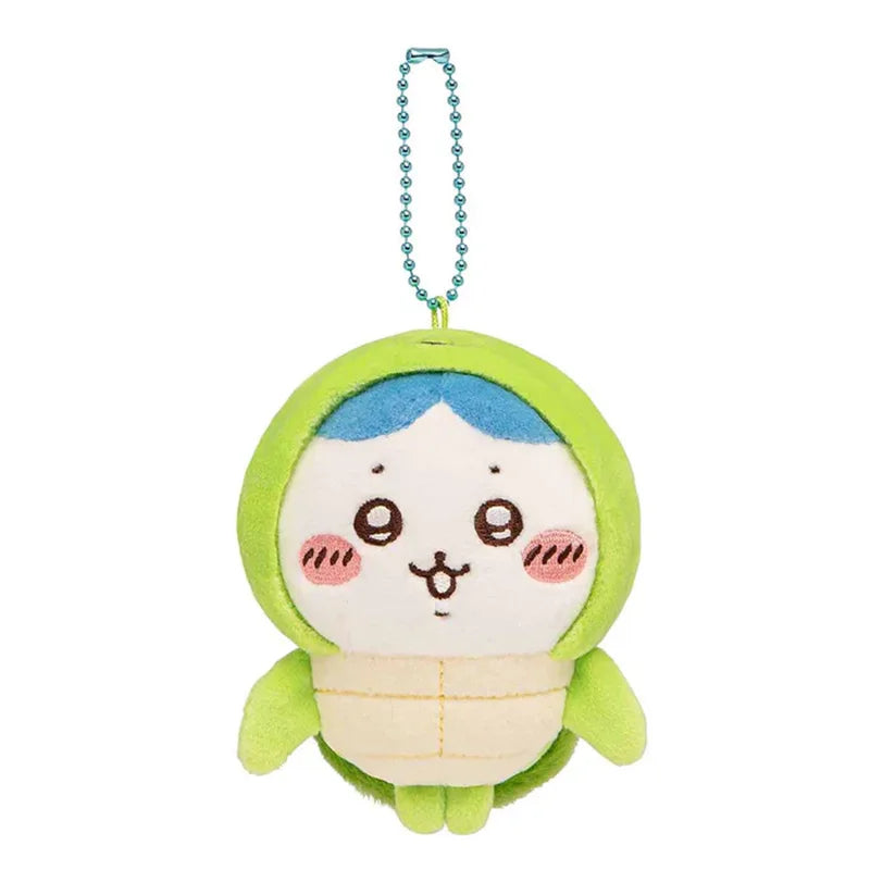 12CM Kawaii Chikawas Hachiware Usagi Marine Animal Series Plushie Doll Toy Keychain Pendant Cute Cartoon Bag Pendant Girl Gift