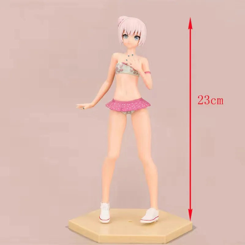 Anime Miku Pink Sakura Hatsune Miku Doll Toy PVC Action Figure Model Cosplay Props Girl Collection Figurine Gifts