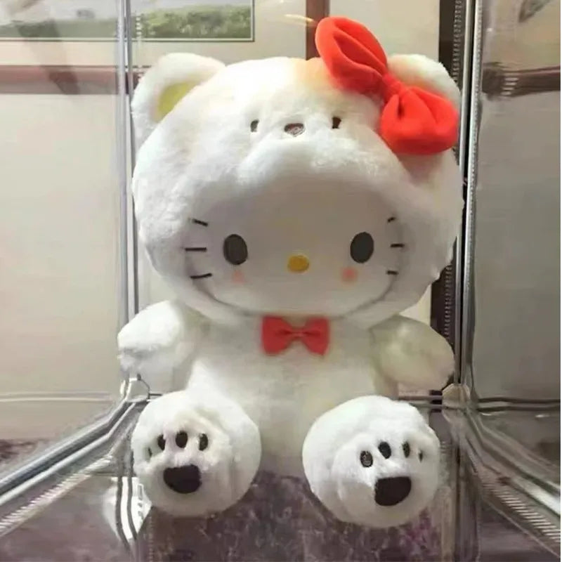 Sanrio 25Cm Anime Sanriod Toys Kawaii Kuromi Mymelody Cinnamorol Plush Soft Stuffed Animals Doll Plushie Pillow Xmas Gift Decor
