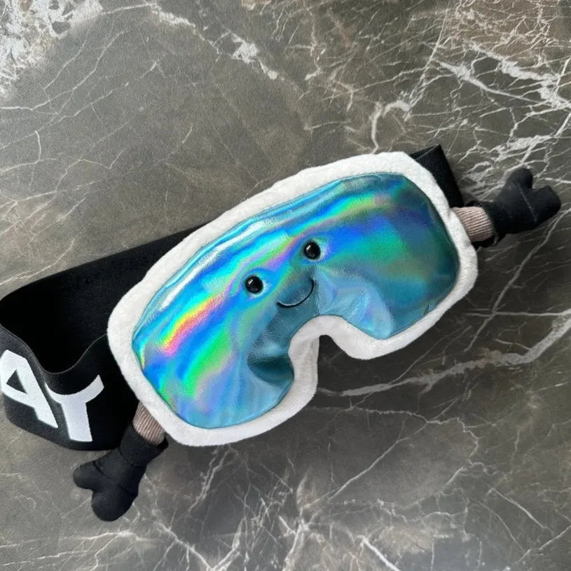 Jelly Cat 11cm Ski Goggles Sports Cute Plush Dolls Can Wear Ski Goggles Cat And Dog Headgear Interactive Plush Toy Pet Gifts