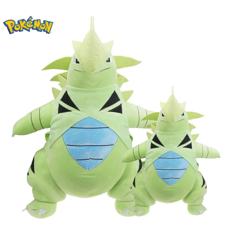 30/50cm Pokemon Tyranitar Plush Doll Pillow Kawaii Anime Elf Plush Doll Soft Stuffed Cartoon Tyranitar Doll Kids Birthday Gift