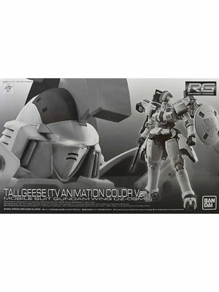 Bandai Original MODEL KIT GUNDAM RG 1/144 Anime Action Figure TALLGEESE ANIMATION COLOR Assembly Model Toys Gifts For boys