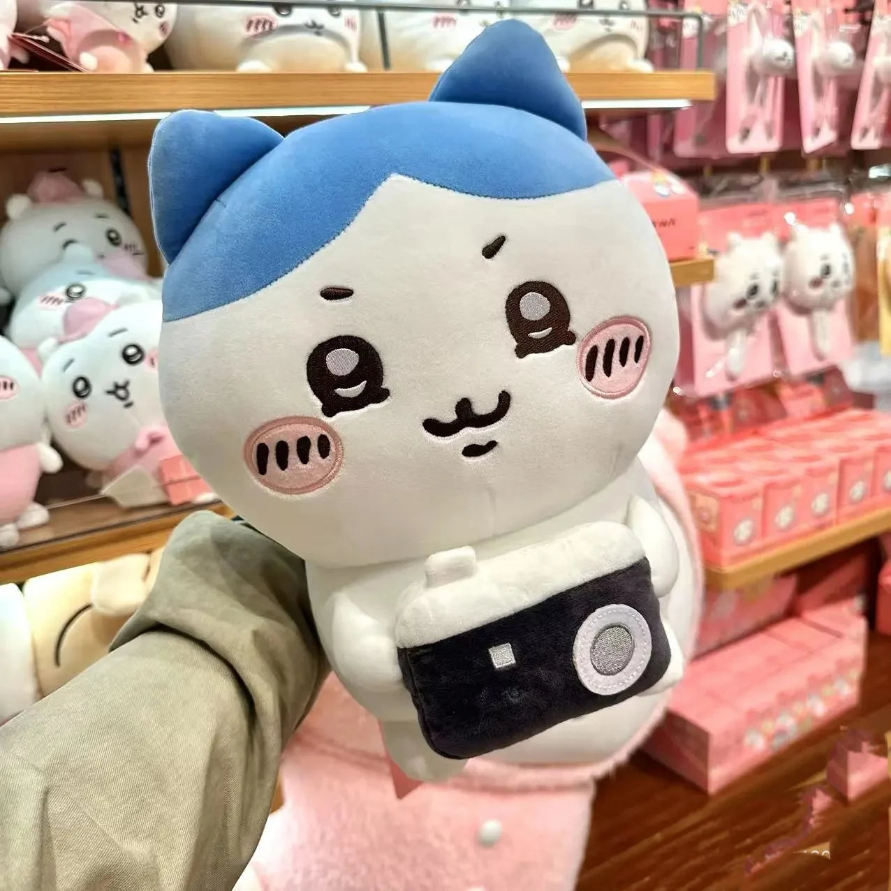 30cm Usagi Weeding Certificate Series Hachiware Camera Plush Toy Large Doll Bear Chiikawa Sofa Pillow Bedroom Ornament Gift New