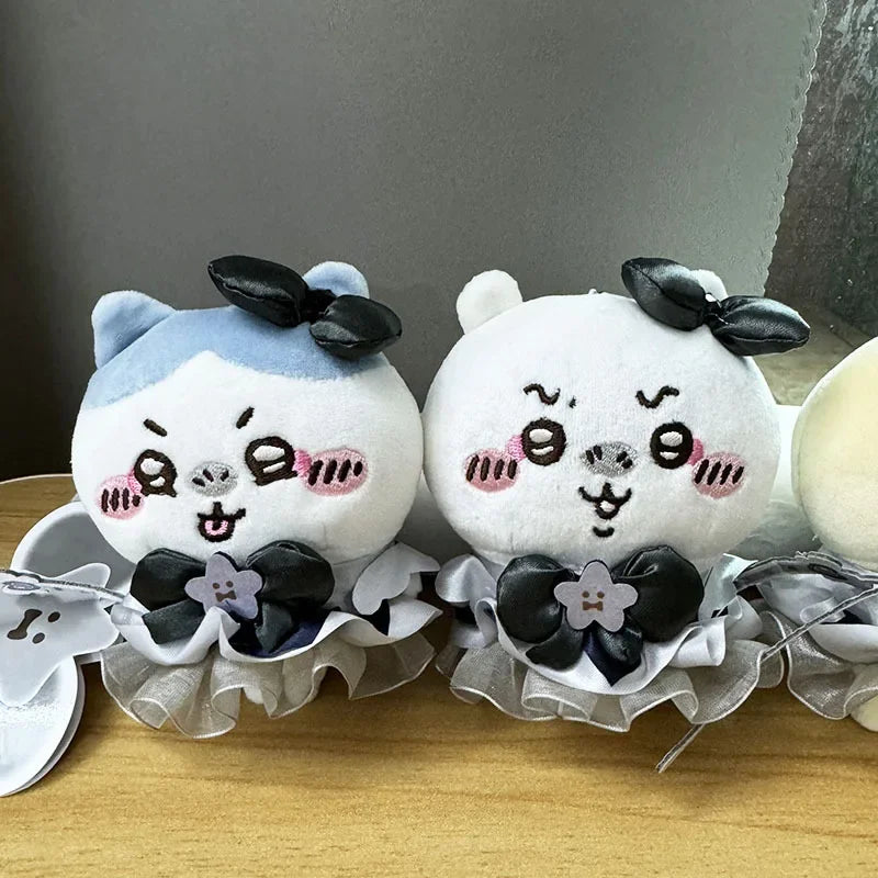New Chiikawa Dark Magic Girl Plush Doll Pendant Gift Cute Usagi Hachiware Pendant Plush Toy Doll Bag Pendant Child Gift
