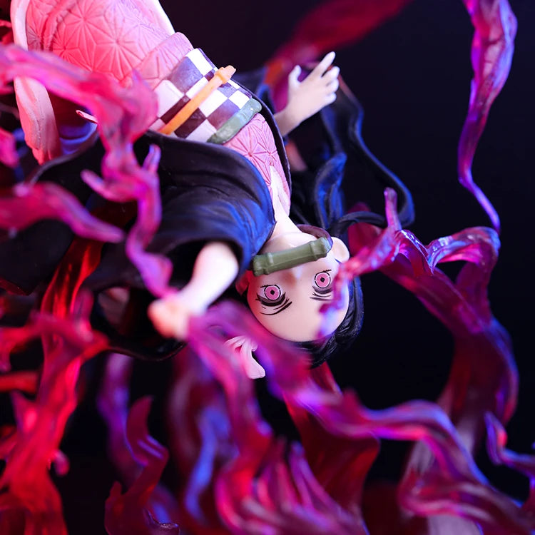 Demon Slayer Nezuko Kamado 16cm Anime Figure Kimetsu No Yaiba Action Figurine PVC Statue Model Dolls Collection Decor Toy Gift