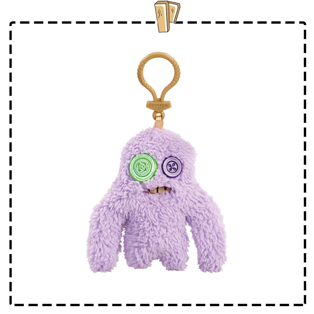 Fuggler Funny Ugly Monster Original Plush Doll Teeth Monster Pendant Keychain Stuffed Cartoon 9.5-14CM Peluche Toy Gift