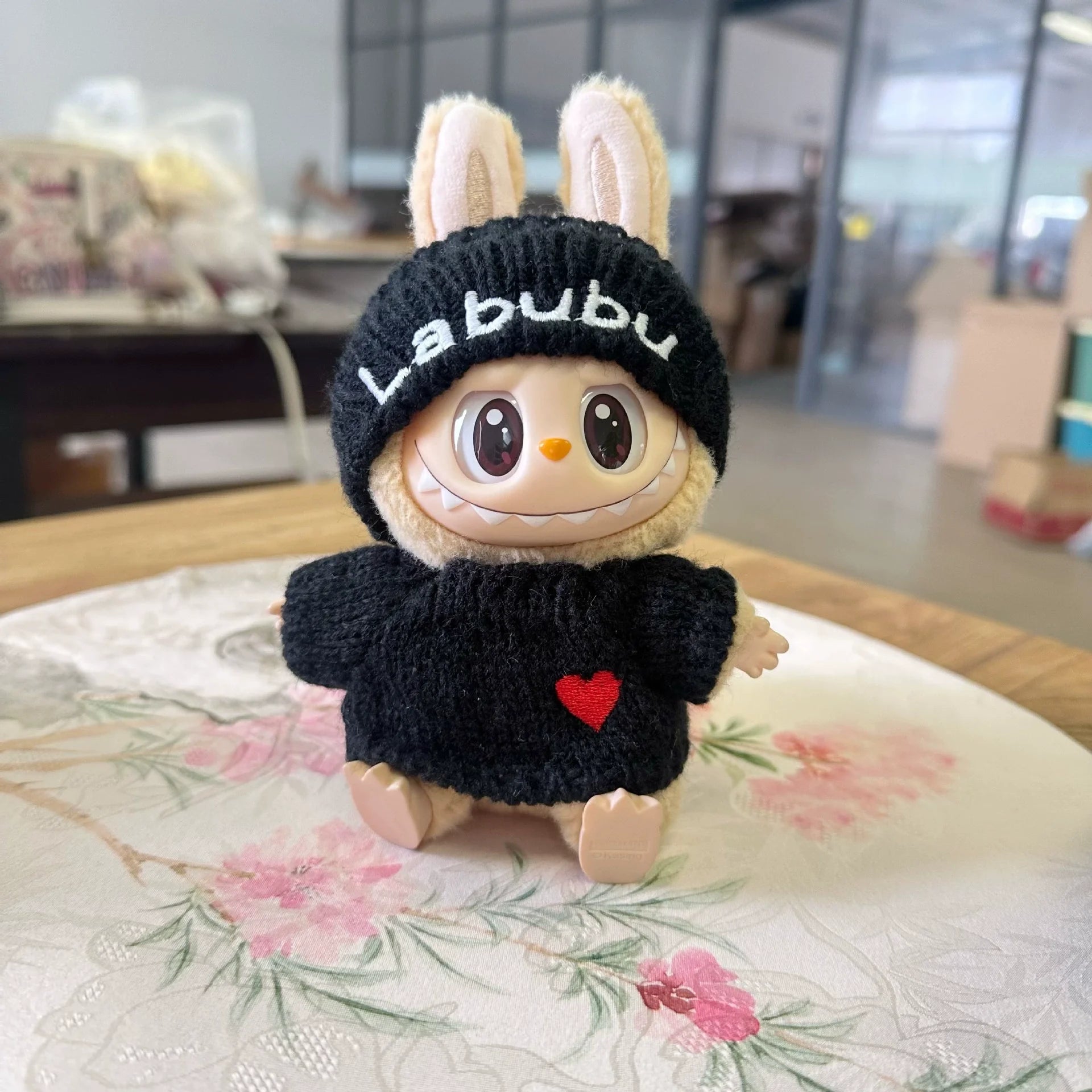 LABUBU Universal Baby Clothes, Doll Cute New Year Set Diy Accessories, Christmas Gifts,Popmart Bubble Mart Doll Accessories (No Doll)