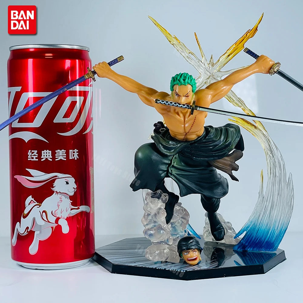 One Piece Anime Figure Fire Fist Luffy Ace Sanji Battle Model Dolls PVC sabo Action Figurine Zoro Ghost Three-Knife Toys